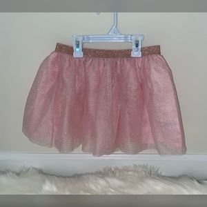 Sparkly Gold & Pink Skirt